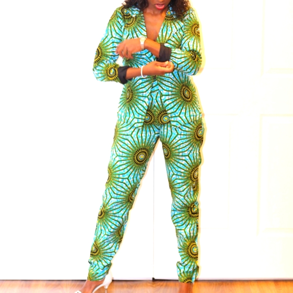 African Trouser Suit - Picture 3 of 4